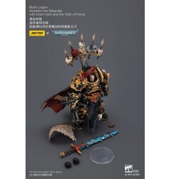 Warhammer - 40,000 Action Figure  Black Legion Abaddon the Despoiler with Drach'nyen and the Talo 16 cm