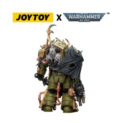 Warhammer 40k - Figurine Death Guard Blightlord Terminator 3 with Combi-bolter and Bubotic Blade 14 cm
