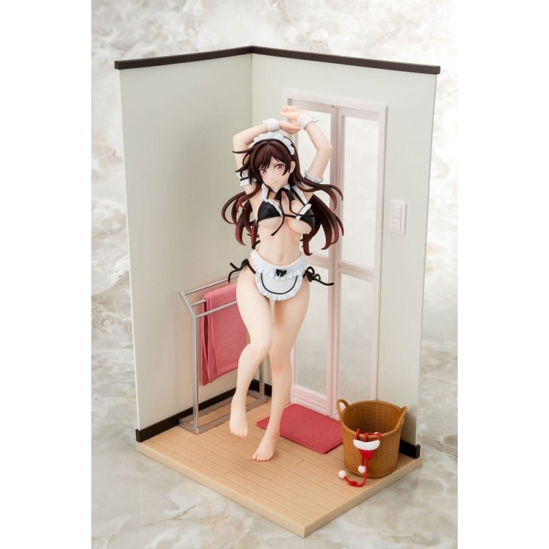 Rent-A-Girlfriend - PVC Statue 1/6 Chizuru Mizuhara Maid Bikini ni Okigae 30 cm