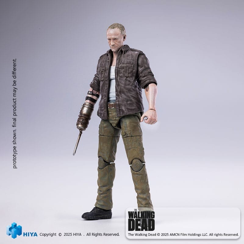 The Walking Dead - Figurine 1/18 Exquisite Mini Merle 11 cm