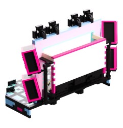 Hatsune Miku - Jeu de blocs de construction Miku's Stage 19 cm