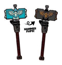 Warhammer: Space Marine 2 - Pin's Thunder Hammer 5 cm
