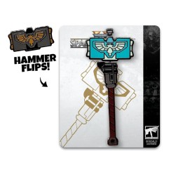 Warhammer: Space Marine 2 - Pin's Thunder Hammer 5 cm