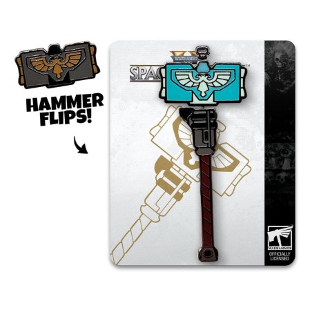 Warhammer: Space Marine 2 - Pin's Thunder Hammer 5 cm