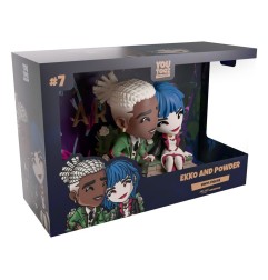 Arcane - Pack 2 figurines Ekko & Powder 11 cm