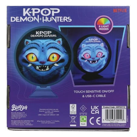 KPop Demon Hunters - Lampe d'ambiance KPop Demon Hunters avec USB-C Derpy 11cm