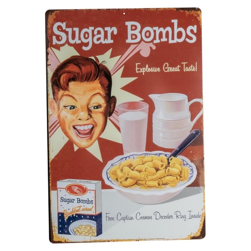 Fallout - Panneau métal Fallout Sugar Bombs