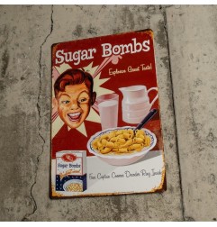 Fallout - Panneau métal Fallout Sugar Bombs