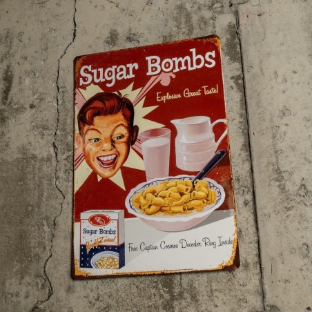 Fallout - Panneau métal Fallout Sugar Bombs
