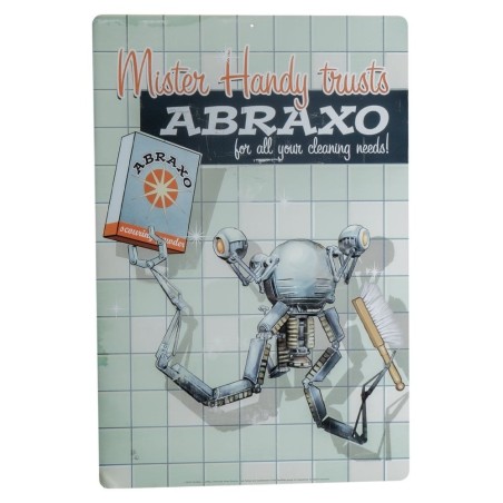 Fallout - Metal Sign Mr. Handy