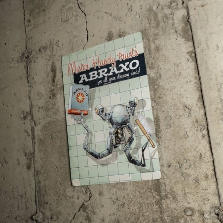 Fallout - Panneau métal Fallout  Mr. Handy