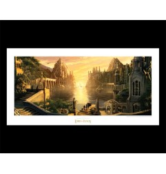 Lord of the Rings - Art Print The Grey Havens 59 x 30 cm