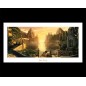 Lord of the Rings - Art Print The Grey Havens 59 x 30 cm
