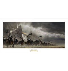 Le Seigneur des Anneaux - Impression Art Print Faramir's Charge 59 x 30 cm