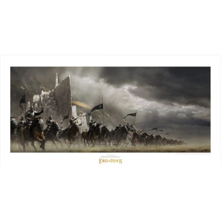 Lord of the Rings - Art Print Faramir's Charge 59 x 30 cm