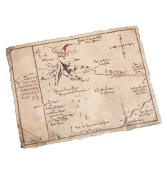 The Hobbit - Art Print Thorin's Map 40 x 30 cm