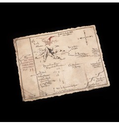 Le Hobbit - Impression Art Print Thorin's Map 40 x 30 cm