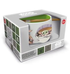 Star Wars - : The Mandalorian Ramen Bowl with Chopsticks Grogu