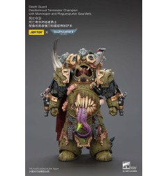 Warhammer - 40k Action Figure 1/18 Death Guard Deathshroud Terminator Champion with Manreaper and Plaguespurter Gauntlets 14 cm
