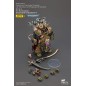 Warhammer 40k - Figurine 1/18 Death Guard Deathshroud Terminator Champion with Manreaper and Plaguespurter Gauntlets 14 cm