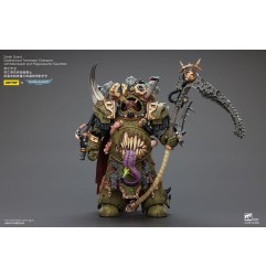 Warhammer - 40k Action Figure 1/18 Death Guard Deathshroud Terminator Champion with Manreaper and Plaguespurter Gauntlets 14 cm