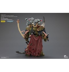 Warhammer - 40k Action Figure 1/18 Death Guard Deathshroud Terminator Champion with Manreaper and Plaguespurter Gauntlets 14 cm