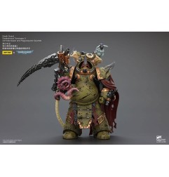 Warhammer - 40k Action Figure 1/18 Death Guard Deathshroud Terminator 2 with Manreaper and Plaguespurter Gauntlet 14 cm