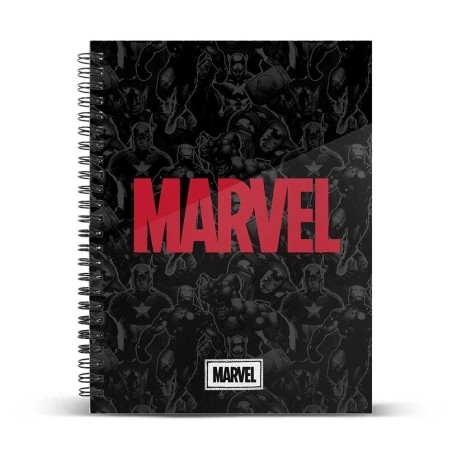 Marvel - Carnet de notes A4  Logo