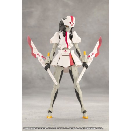 Megalomaria Unlimited Universe - Unlimited Universe Megalomaria Model Kit Metamorphose Unit Exarmor White Nurse 16 cm