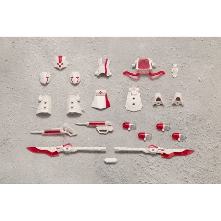 Megalomaria Unlimited Universe - Unlimited Universe Megalomaria Model Kit Metamorphose Unit Exarmor White Nurse 16 cm