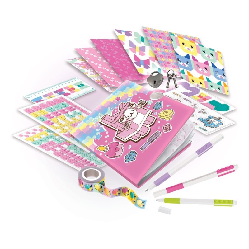 LEGO - Secret Diary Set with Lock Cat LEGO - Secret Diary Set with Lock Cat