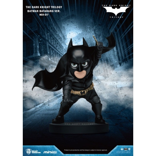 Batman Dark Knight Trilogy - Figurine Mini Egg Attack Batman Batarang Ver. 8 cm
