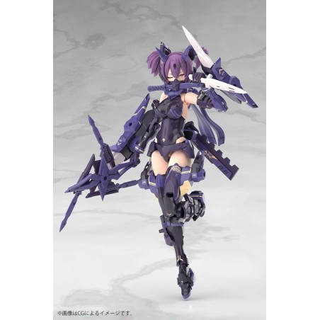 Megami Device - Figurine Plastic Model Kit 1/1 Asra Ninja Kaname Shadow Edition Full Package 14 cm