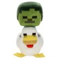 Minecraft - Peluche Deluxe Chicken Jockey 20 cm