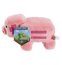 Minecraft - Peluche Cochon 20 cm
