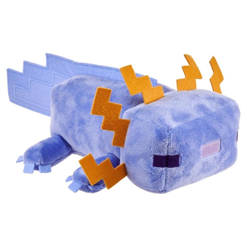 Minecraft - Peluche Axolotl Bleu 20 cm