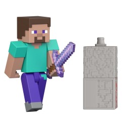 Minecraft - Figurine Steve 8 cm