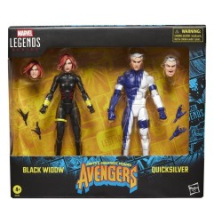 Marvel - Avengers  Legends Action Figure 2-Pack Black Widow & Quicksilver 15 cm