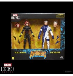 Marvel - Avengers  Legends Action Figure 2-Pack Black Widow & Quicksilver 15 cm