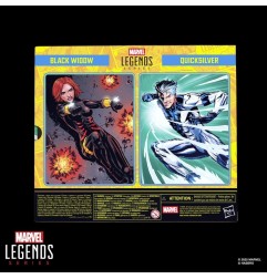 Marvel - Avengers  Legends Action Figure 2-Pack Black Widow & Quicksilver 15 cm