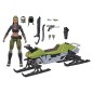 G.I. Joe Classified Series - Figurine et véhicule N°194 Zanya et Dreadnok Chameleon (Swamp Skier) 15 cm