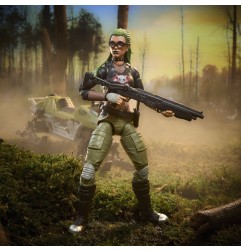 G.I. Joe Classified Series - Figurine et véhicule N°194 Zanya et Dreadnok Chameleon (Swamp Skier) 15 cm