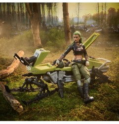 G.I. Joe Classified Series - Figurine et véhicule N°194 Zanya et Dreadnok Chameleon (Swamp Skier) 15 cm
