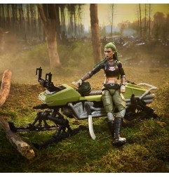 G.I. Joe Classified Series - Figurine et véhicule N°194 Zanya et Dreadnok Chameleon (Swamp Skier) 15 cm