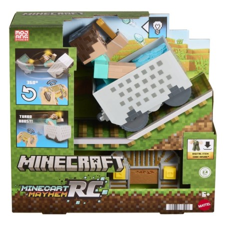 Minecraft - RC Vehicle Steve in Minecart