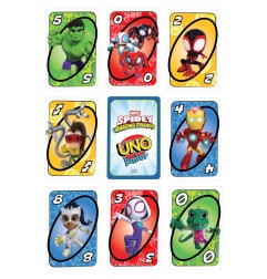 UNO - Jeu de cartes UNO Junior Spidey & His Amazing Friends