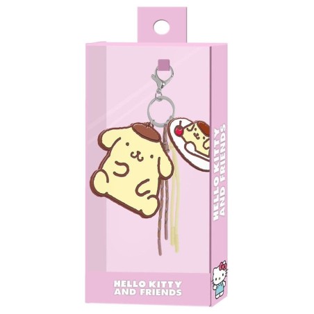 Pompompurin - Sanrio Charm Keyring Face