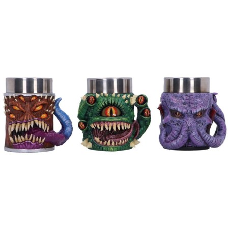 Dungeons & Dragons - Lot de 3 mini-chopes Dungeons & Dragons Mini Monster 9 cm