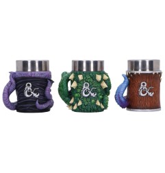 Dungeons & Dragons - Lot de 3 mini-chopes Dungeons & Dragons Mini Monster 9 cm