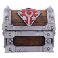 World of Warcraft - Boîte de rangement Treasure Chest Horde War 11 cm